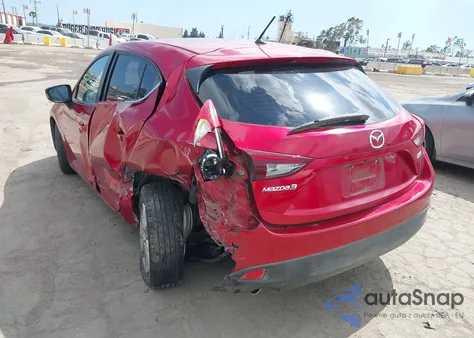 2016 Mazda Mazda3 z USA, uszkodzony, nr VIN JM1BM1L76G1325736